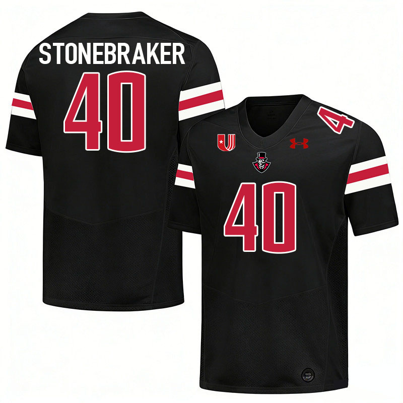 Austin Peay Governors #40 Jake Stonebraker College Football Jerseys,Uniforms Stitched-Black Austin Peay Governors #40 Jake Stonebraker College Football Jerseys,Uniforms Stitched-Black